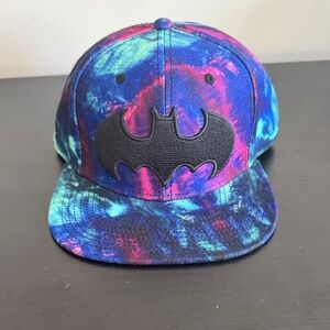 Tie-Dye Batman SnapBack Hat